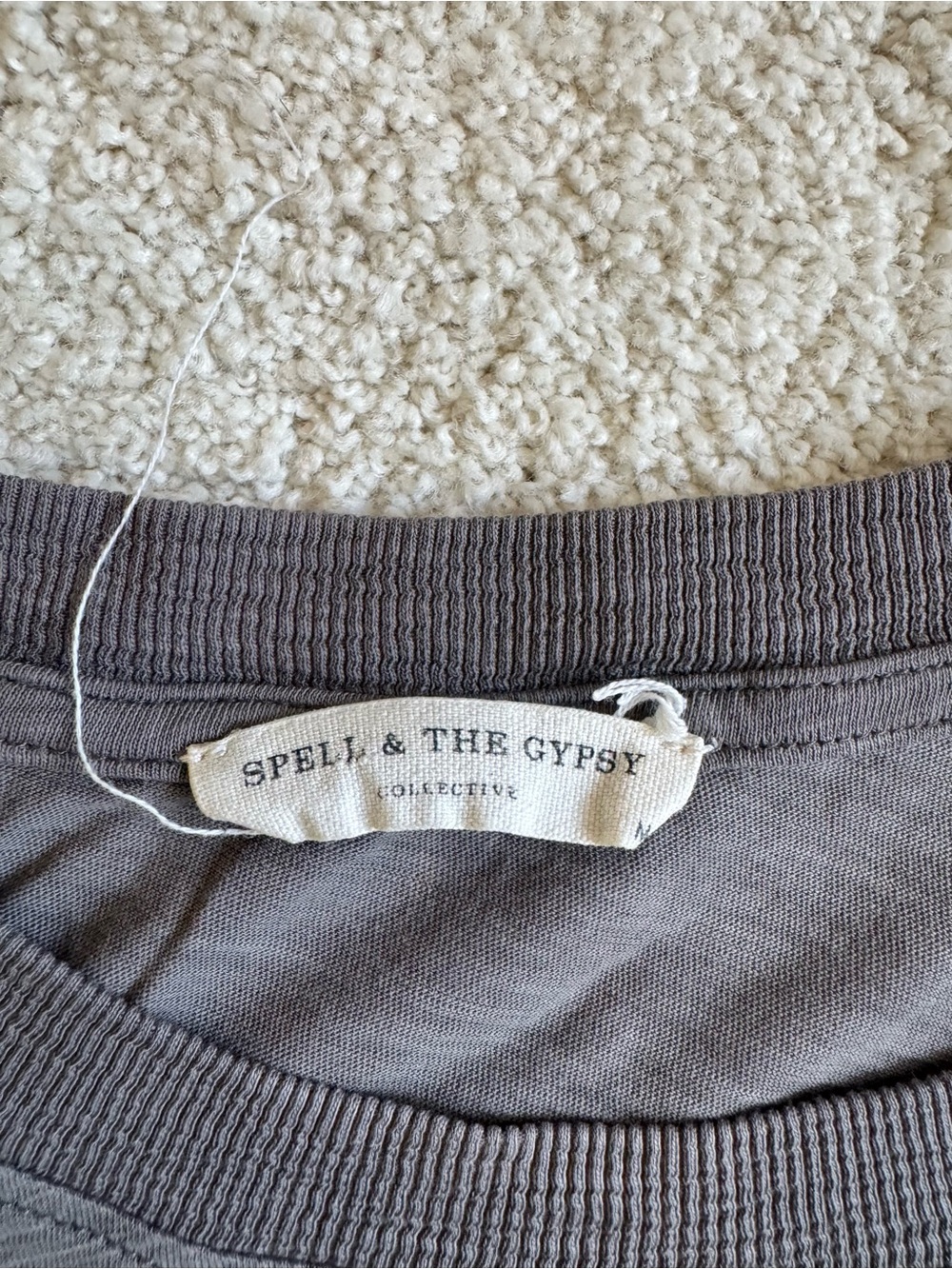 Spell & The Gypsy Collective Ride Until Dusk Biker Tee Medium Gray - Picture 5 of 11